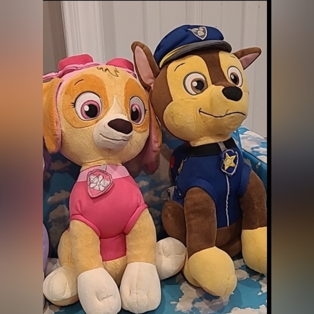 EUC Paw Patrol plush